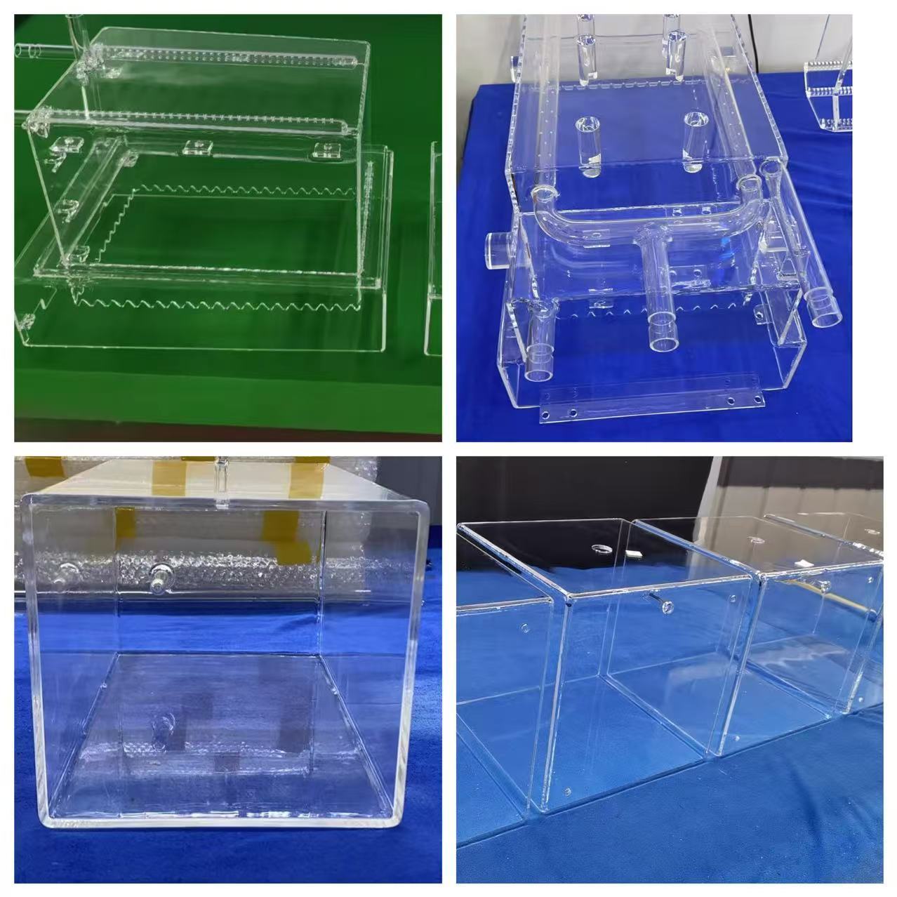 সম্পর্কে সর্বশেষ কোম্পানী কেস Custom JGS2 Quartz Square Tank-Amy