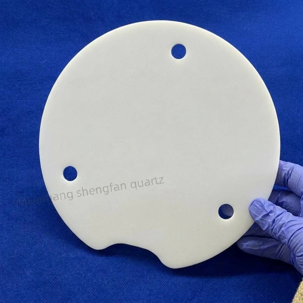 সম্পর্কে সর্বশেষ কোম্পানী কেস Opaque Quartz Perforated Sheets: High-Reflectivity Thermal Radiation Shielding Materials for Semiconductor-Mia