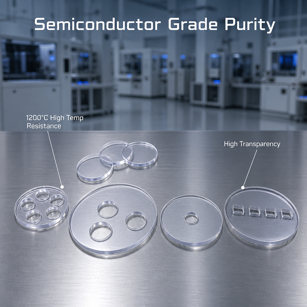 সম্পর্কে সর্বশেষ কোম্পানী কেস Multi‑hole Quartz Gas Diffusion Plate for New‑energy Research Laboratory-sara