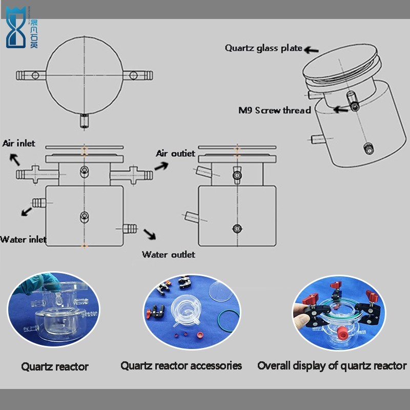 সম্পর্কে সর্বশেষ কোম্পানী কেস Fused Silica Photoreactor vs Borosilicate Glass Photoreactor for Photochemical Experiments-Amy