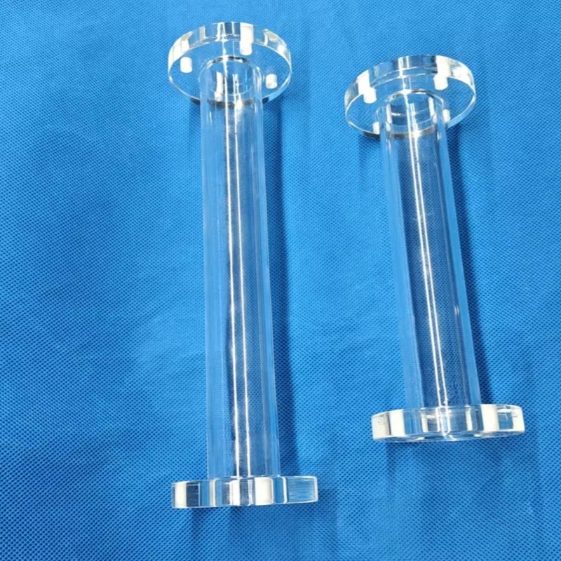 সম্পর্কে সর্বশেষ কোম্পানী কেস Product Introduction of Quartz Flange Tube-sara