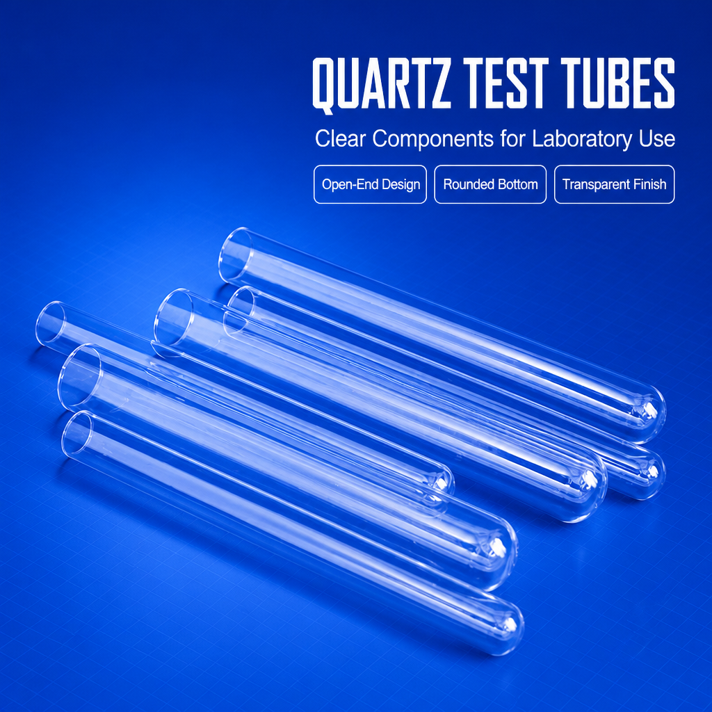 সম্পর্কে সর্বশেষ কোম্পানী কেস High Purity Quartz Test Tubes for Analytical Chemistry Laboratory-Mia