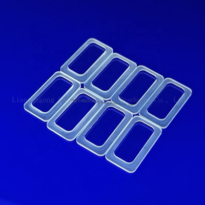 গুণ  Customized Heat Resistant Fused Silica Quartz Glass Plate With High Transparent কারখানা
