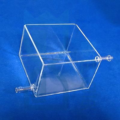 গুণ  Manifaturer Customized Fused Silica Quartz Glass Crucible কারখানা
