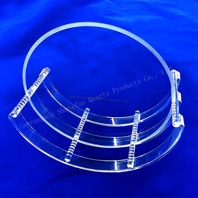 গুণ High Performance Quartz Glass Plate for Precision Optoelectronic Components কারখানা