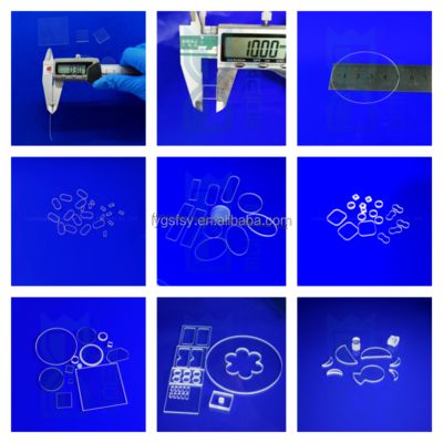 গুণ  Custom High Temperature Resistance (1150℃) Quartz Glass Plate with High Light Transmittance (>92%) and High Hardness (Morse 6.5) for Precision Optics কারখানা