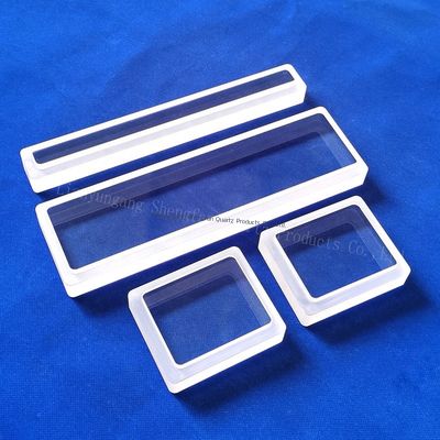 গুণ  High Purity Fused Quartz Plate with 92% Light Transmittance, 1150℃ Working Temperature, and 2.2g/cm³ Density কারখানা