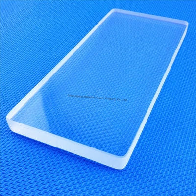 গুণ  1-60mm High Purity Clear Fused Silica Plate Heat Resistance  Transparent Arc Silica Quartz Plate কারখানা