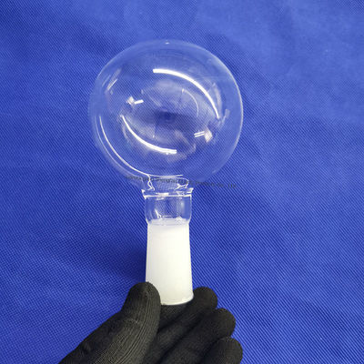 কাস্টমাইজড স্বচ্ছ কোয়ার্টজ গ্লাস টিউব রিঅ্যাক্টর