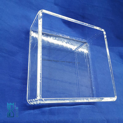 উচ্চ তাপমাত্রা পরীক্ষাগার ব্যবহারের জন্য উচ্চ ট্রান্সমিট্যান্স ক্ষয়-প্রতিরোধী কোয়ার্টজ গ্লাস প্লেট