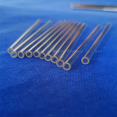 কোয়ার্টজ গ্লাস টিউব রাসায়নিক পেট্রোকেমিক্যাল শিল্পের জন্য টেকসই ক্ষয় প্রতিরোধী