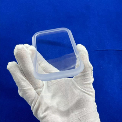 পরিষ্কার কাস্টম কোয়ার্টজ স্টেপ শীট 0.5mm বেধ