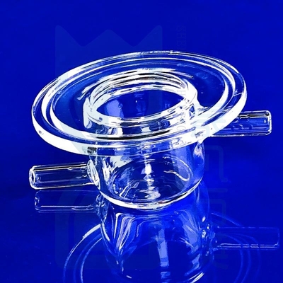 কাস্টম লোড তরল পরিমাপ উচ্চ তাপমাত্রা 50ml-1000ml কোয়ার্টজ চুল্লি