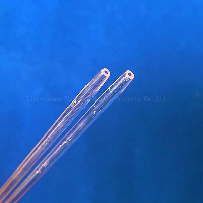 কারখানার কাস্টম উচ্চ তাপমাত্রা প্রতিরোধের 1mm-10mm ছোট ব্যাসাকার ক্যাপিলারি কোয়ার্টজ গ্লাস টিউব