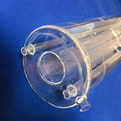 কাস্টম ফিউজড সিলিকা কোয়ার্টজ গ্লাস ফ্লাস্ক