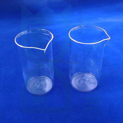 Factory Customized  Quartz Beaker With Three-Corner Conical Philips