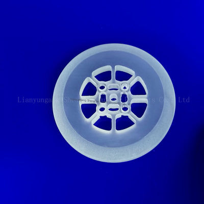 ফ্যাক্টরি তৈরি উচ্চ তাপমাত্রা প্রতিরোধী ক্ষয় প্রতিরোধী স্বচ্ছ অস্বচ্ছ কোয়ার্টজ গ্লাস বিশেষ আকারের অংশ নমুনা সমর্থনের জন্য