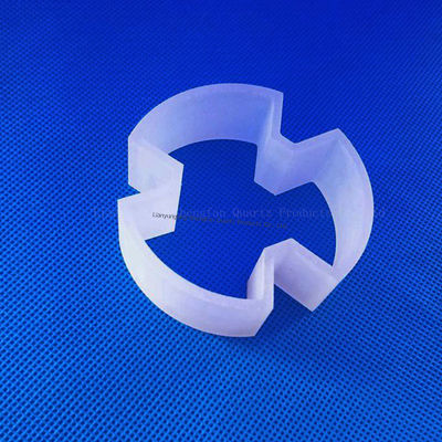 ফ্যাক্টরি তৈরি উচ্চ তাপমাত্রা প্রতিরোধী ক্ষয় প্রতিরোধী স্বচ্ছ অস্বচ্ছ কোয়ার্টজ গ্লাস বিশেষ আকারের অংশ নমুনা সমর্থনের জন্য