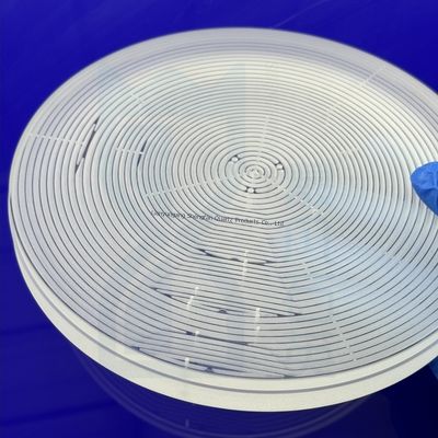 উচ্চ বিশুদ্ধতা SIO2 99.99% উচ্চ তাপমাত্রা প্রতিরোধ 1100℃ কোয়ার্টজ গ্লাস প্লেট