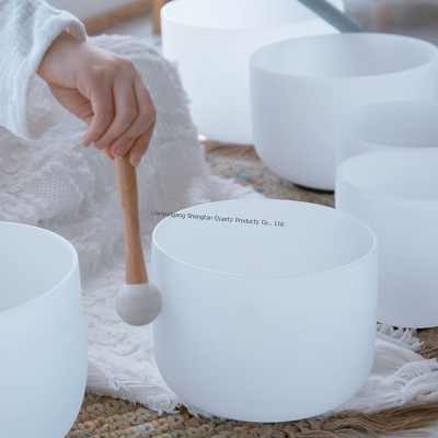 432hz 440hz ফ্রিজড কোয়ার্টজ সাউন্ড বাউল রঙিন ক্রিস্টাল গানের বাউল ধ্যান যোগা নিরাময় চক্র ভারসাম্য 7pcs সেট