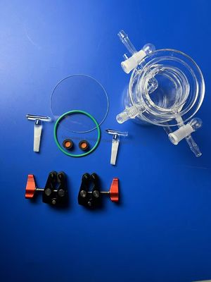 কাস্টম সাইজ কেমিস্ট্রি ল্যাবরেটরি কোয়ার্টজ গ্লাস ওয়্যার বিক্রয়ের জন্য