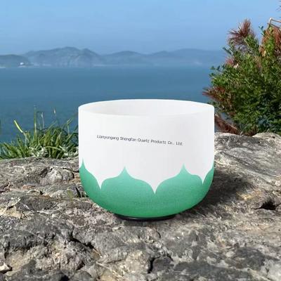 Pure Quartz Crystal Singing Bowl Set for Meditation Healing and Sound Therapy Designed to Create a Sacred Sanctuary Atmosphere