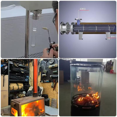 উচ্চ বিশুদ্ধতা উচ্চ-তাপমাত্রা প্রতিরোধী ১১০০℃ সিভিডি ফার্নেস ফিউজড কোয়ার্টজ গ্লাস টিউব