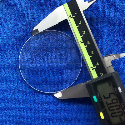 ইউস্টোমাইজড ইউভি তাপ প্রতিরোধী ফিউজড সিলিকা কোয়ার্টজ গ্লাস গোলাকার প্লেট স্বচ্ছ কোয়ার্টজ গ্লাস সাবস্ট্র্যাট স্বচ্ছ কোয়ার্টজ প্লেট