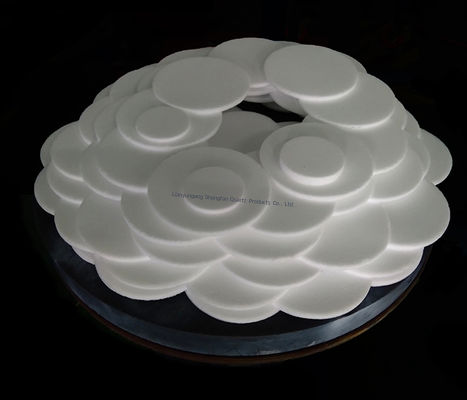 পরীক্ষাগার যন্ত্রের গ্যাস এবং তরল পরিস্রাবণ কোয়ার্টজ বালি কোর কোয়ার্টজ ফিল্টার ডিস্ক