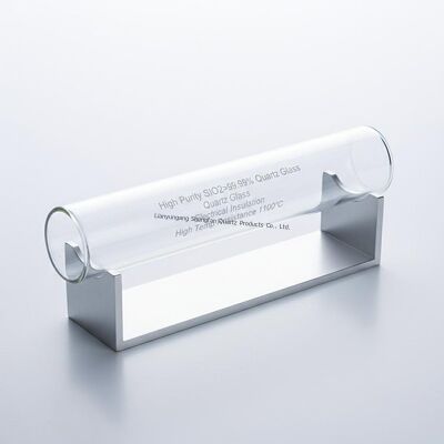 Clear Quartz Tube for Semiconductor Applications with High Temperature Resistance and Customizable Size
