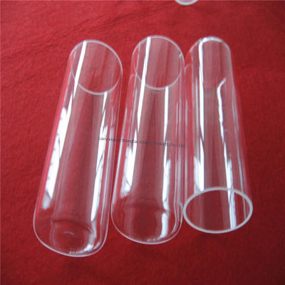 উচ্চ বিশুদ্ধতা 99.99% SiO2 কোয়ার্টজ গ্লাস টিউব সেমিকন্ডাক্টর অ্যাপ্লিকেশনের জন্য 1180 °C এনিয়েলিং পয়েন্ট এবং 1100 °C প্রসার্য পয়েন্ট সহ