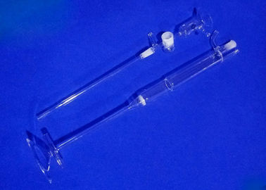 Customized Shape Quartz Glass Tube Non Toxic Graduated Test Tube Non Deform Crystallization Harmless Eco Friendly