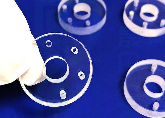 উচ্চ নির্ভুলতা JGS1 JGS2 JGS3 কোয়ার্টজ গ্লাস প্লেট গ্লাস কোয়ার্টজ শীট সিএনসি প্রক্রিয়া কাটা আকারের জন্য ফিউজড সিলিকা কোয়ার্টজ গ্লাস ডিস্ক