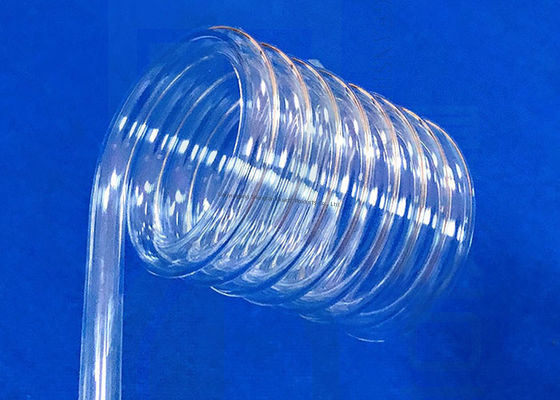 UVC আলোর জন্য উচ্চ তাপমাত্রা প্রতিরোধী ৩০০মিমি ওডি ক্লিয়ার কোয়ার্টজ গ্লাস টিউব