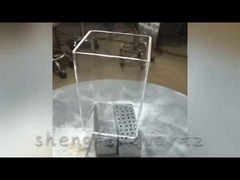 উচ্চ তাপমাত্রার সিলিকা কোয়ার্টজ গ্লাস ক্রুসিবল গরম করার জন্য অথবা রাসায়নিক কাজে