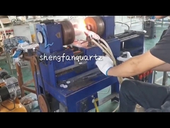 উচ্চ বিশুদ্ধতা আরও প্রক্রিয়াকরণ স্লট সহ পরিষ্কার ফিউজড কোয়ার্টজ টিউবিং