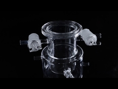 300মিমি কোয়ার্টজ গ্লাস যন্ত্রাংশ সেমিকন্ডাক্টর ক্ষেত্রের জন্য কাস্টমাইজ করা হয়েছে