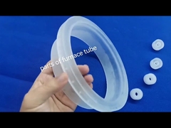 Customized Quartz Punching Tube Combustion Internal Tube Parts Quartz Tube