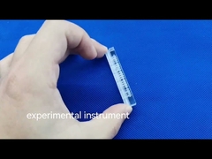 উচ্চ ট্রান্সমিটেন্স কোয়ার্টজ গ্লাস রড লেজার ড্রিলিং সেমিকন্ডাক্টর উইথ হোলিং