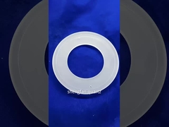 সিএনসি মেশিনযুক্ত ফিউজড কোয়ার্টজ পার্টস ফ্রিজড পৃষ্ঠ 450 মিমি