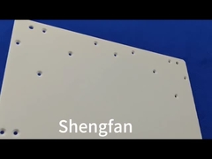 বড় জয়েন্টগুলোতে স্বচ্ছ উচ্চ বিশুদ্ধতা সহ চুল্লি কোয়ার্টজ টিউবিং ফ্ল্যাঞ্জ