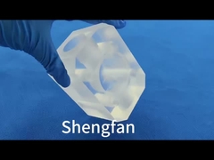 উচ্চ তাপমাত্রার কোয়ার্টজ গ্লাস শীট ফিউজড প্লেট কাস্টমাইজড ডিশ