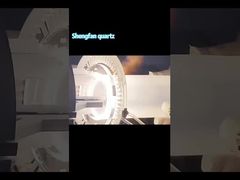 কাস্টমাইজড উচ্চ-তাপমাত্রা-প্রতিরোধী এবং ক্ষয়-প্রতিরোধী স্বচ্ছ কোয়ার্টজ ফ্ল্যাঞ্জ